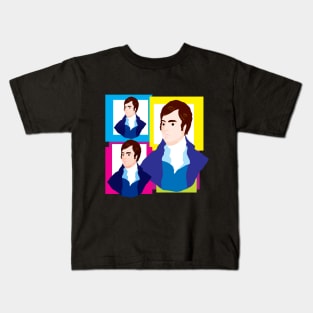 ROBERT BURNS (RABBIE BURNS) - SCOTTISH POET AND LYRICIST Kids T-Shirt